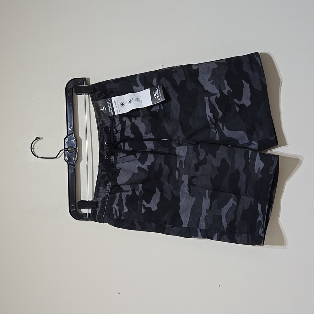 O'Neill Boy's Hybrid Reserve E-Waist Camo Print Shorts